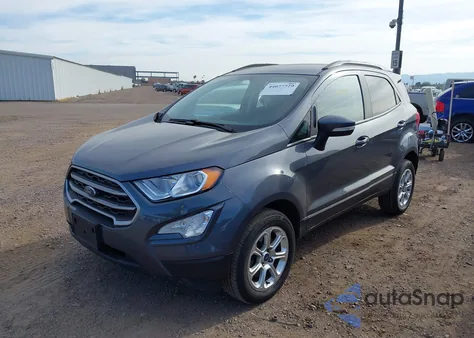 2022 Ford Ecosport Se from USA, damaged, VIN MAJ6S3GL5NC465620